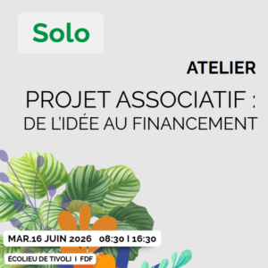 Atelier Projet - Inscription Solo